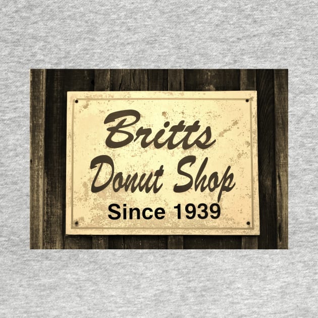 Britt's Donut Shop Sign 3 by Cynthia48